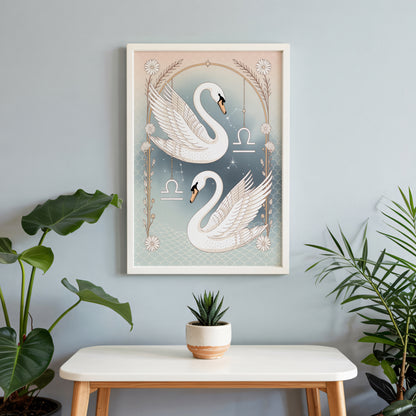 Libra Vibrant Wall Art