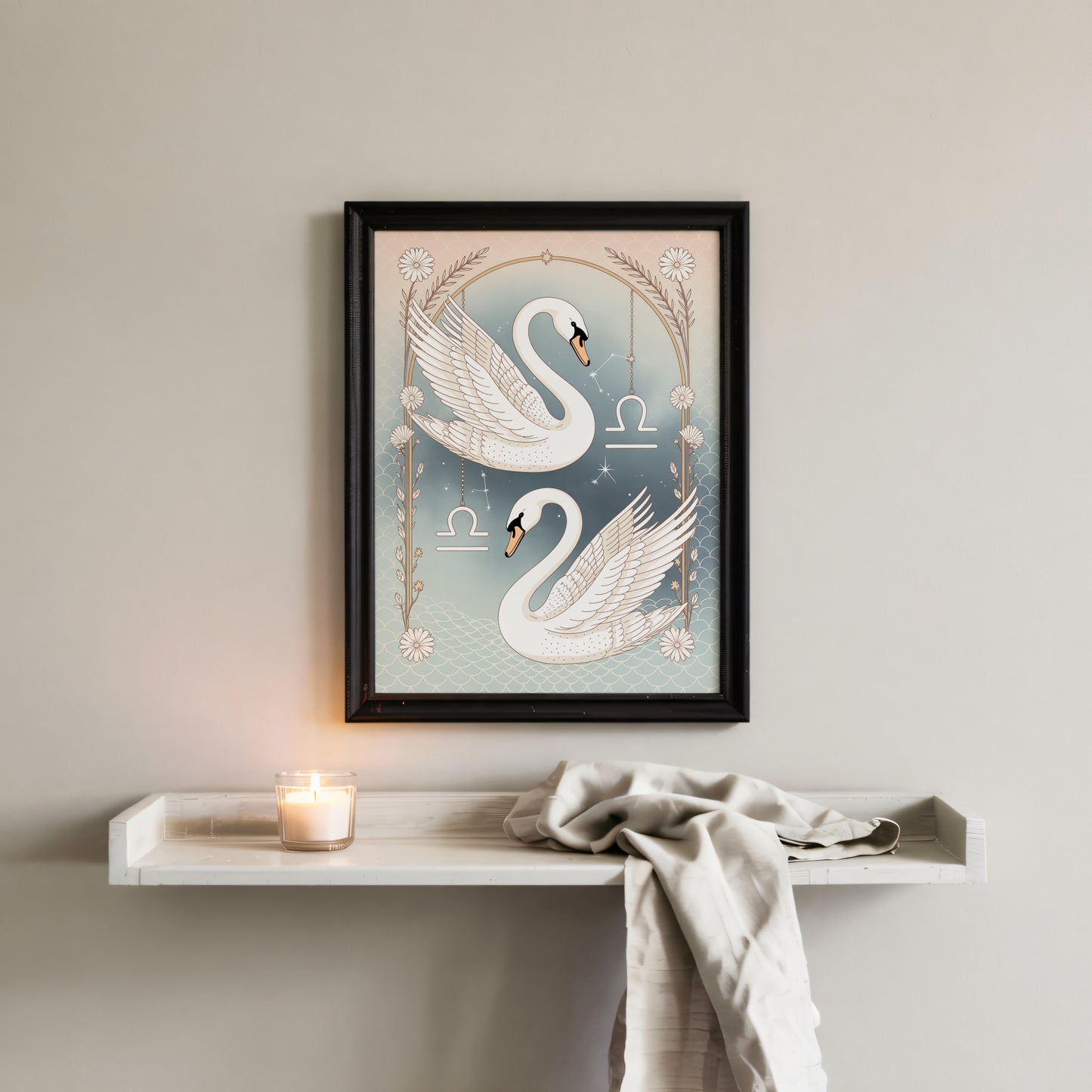 Libra Vibrant Wall Art