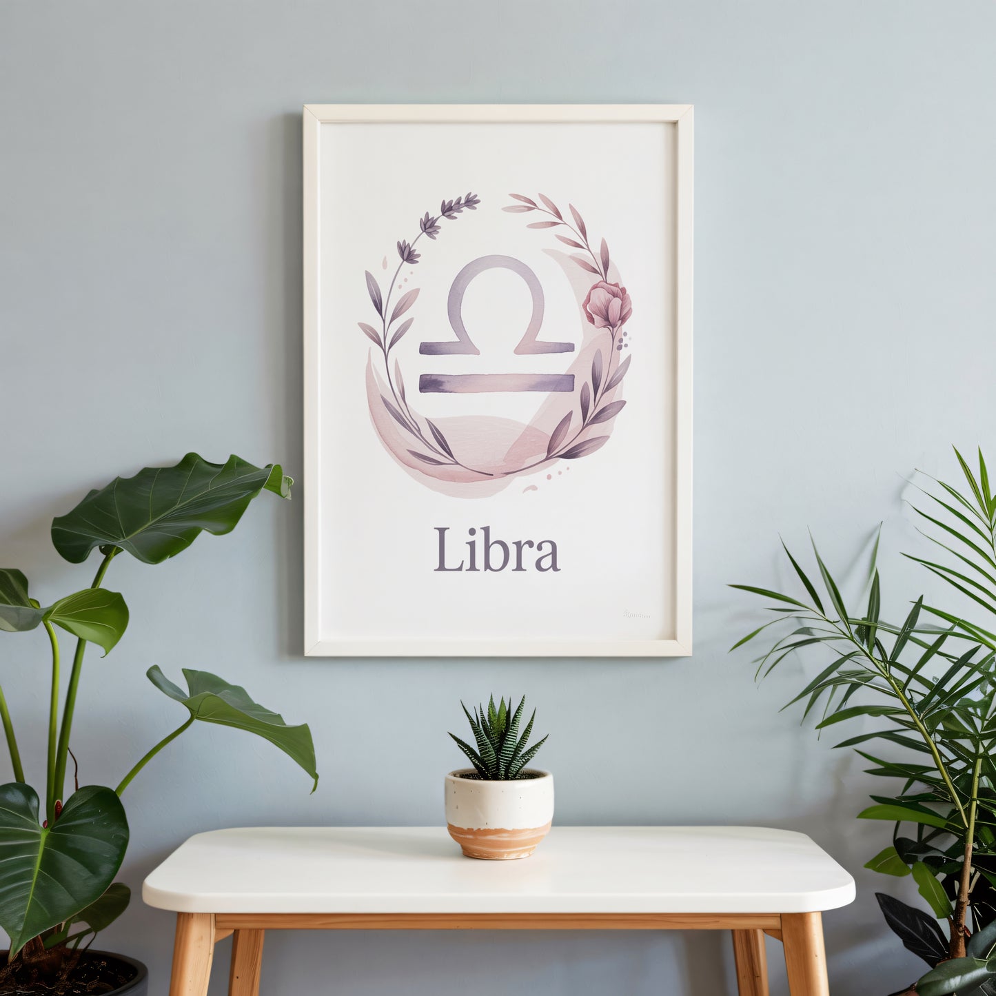 Libra Delicate Wall Art