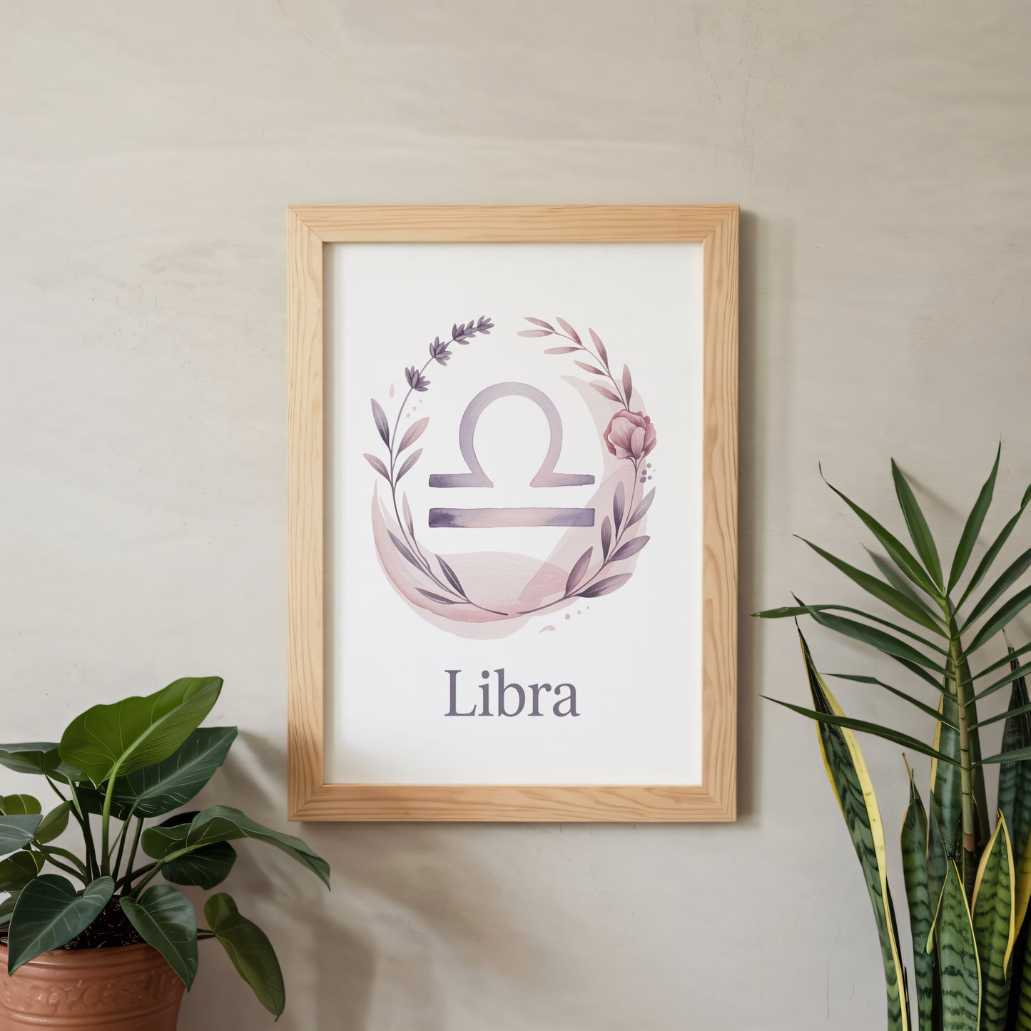 Libra Delicate Wall Art