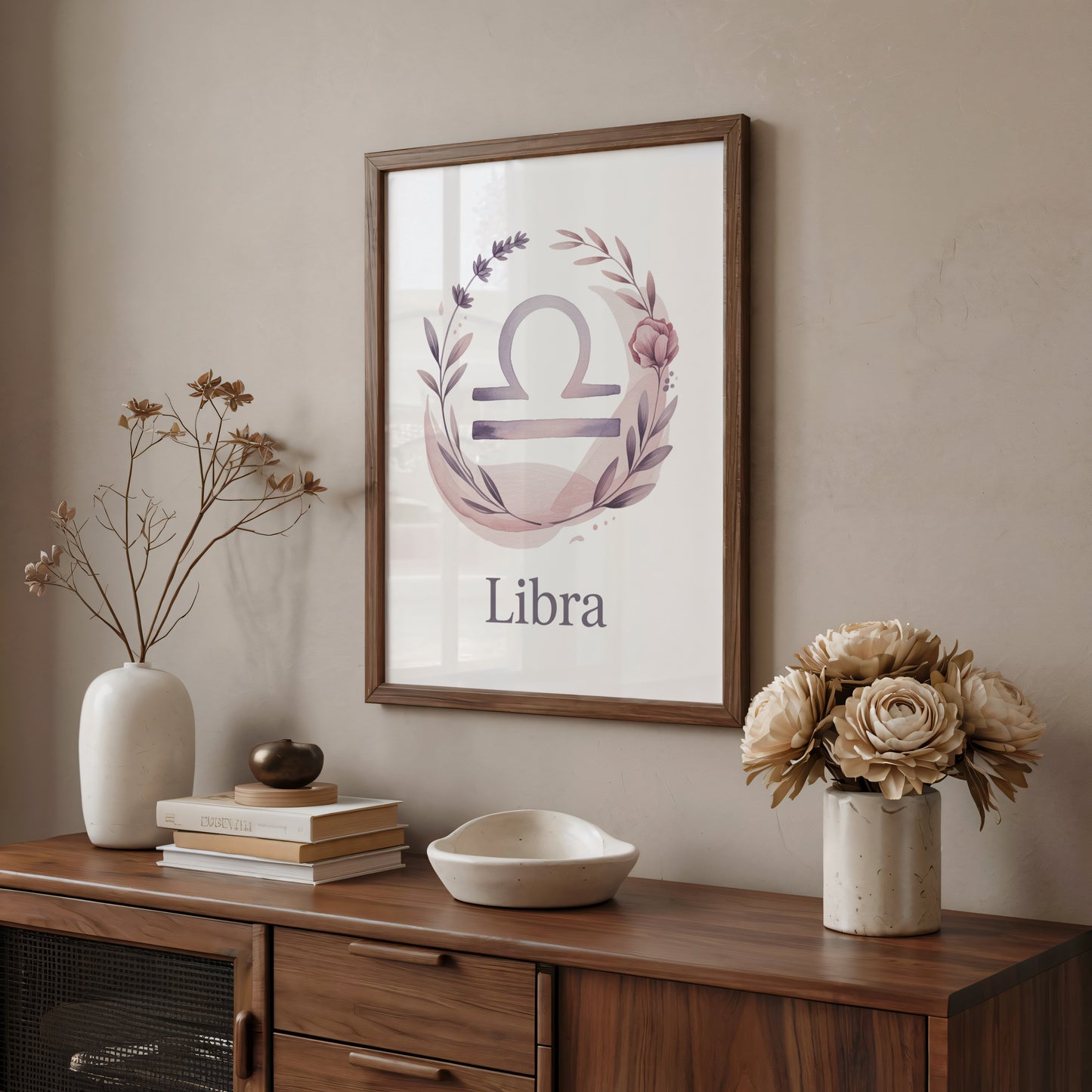 Libra Delicate Wall Art