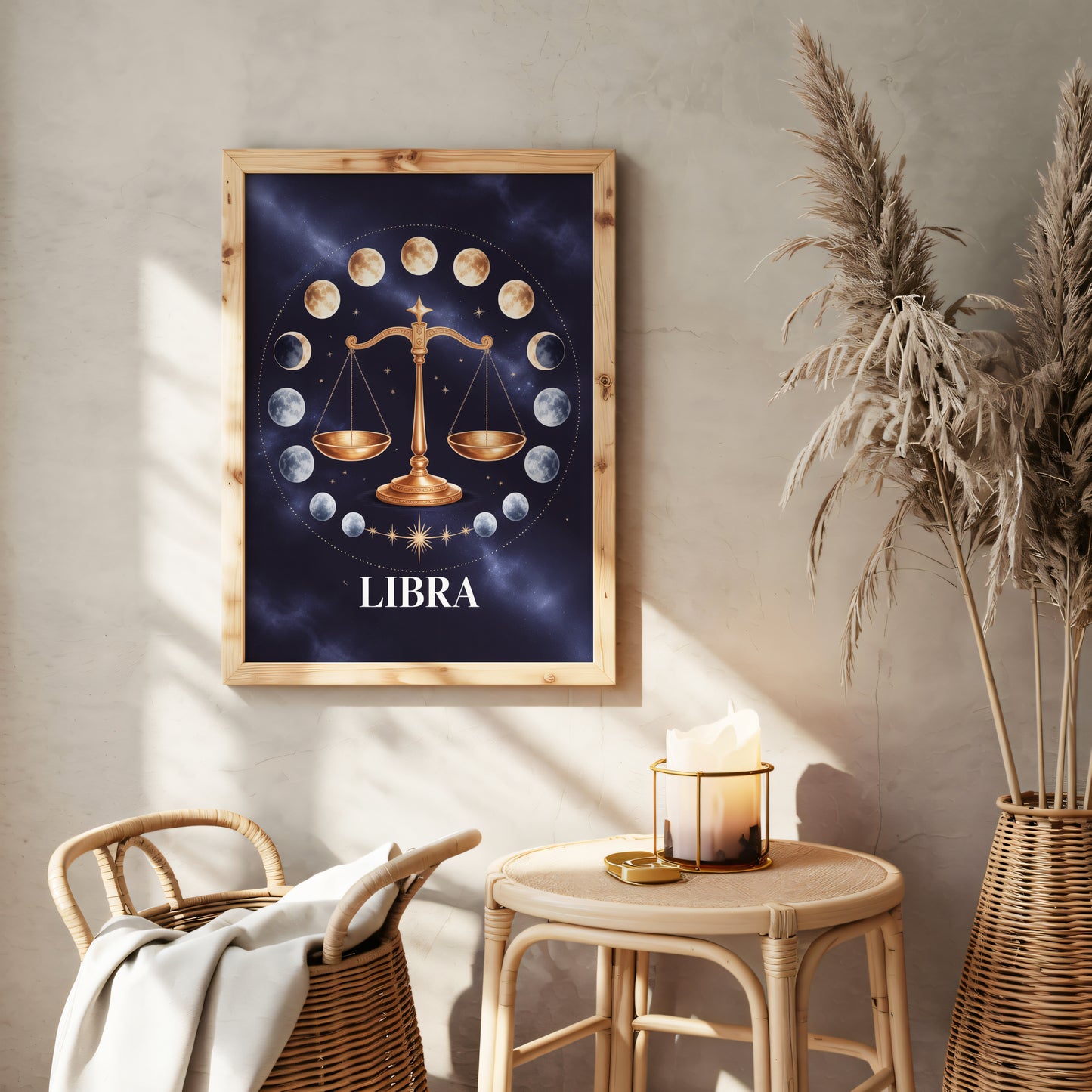 Libra Detailed Wall Art