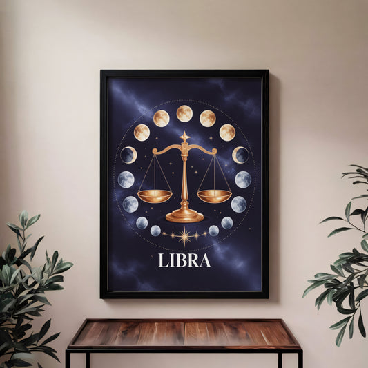 Libra Detailed Wall Art