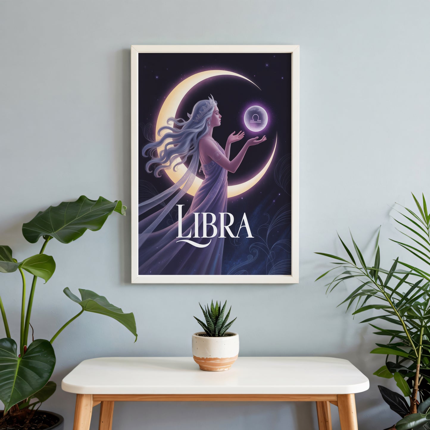 Libra Lunar Wall Art