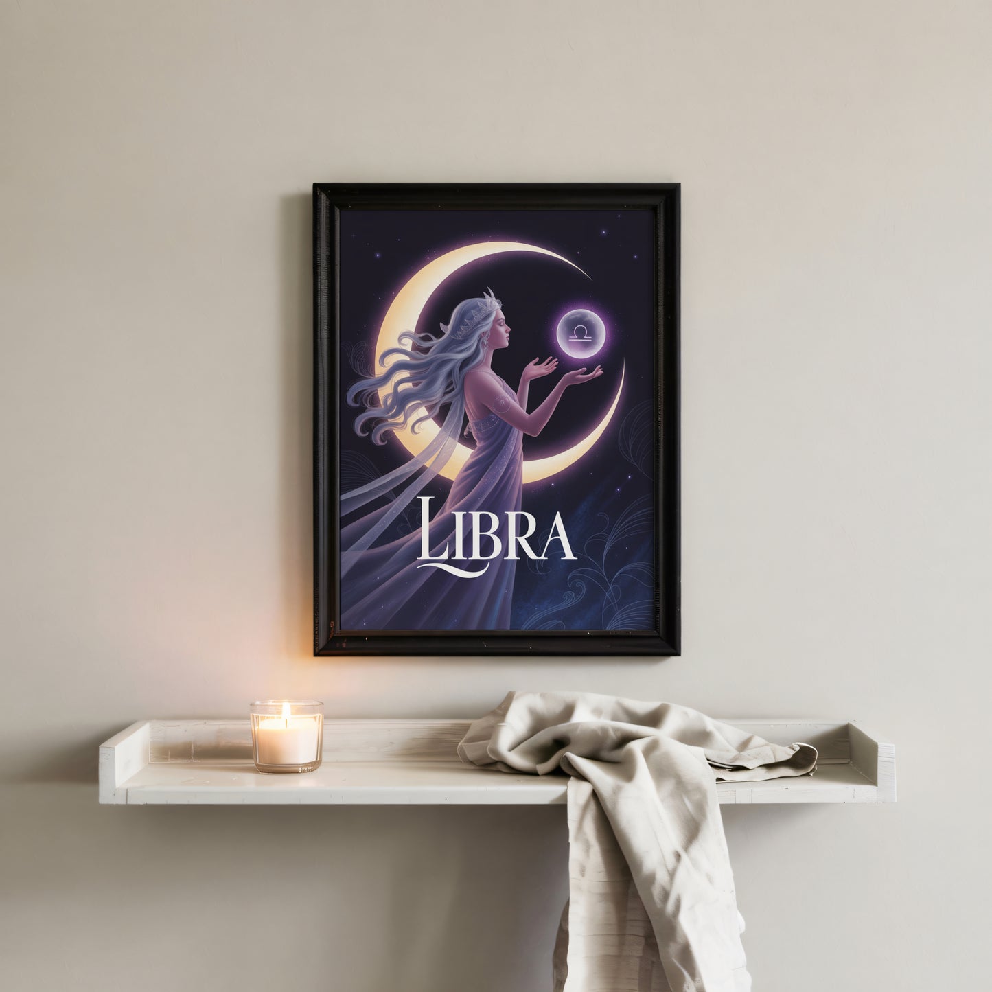 Libra Lunar Wall Art