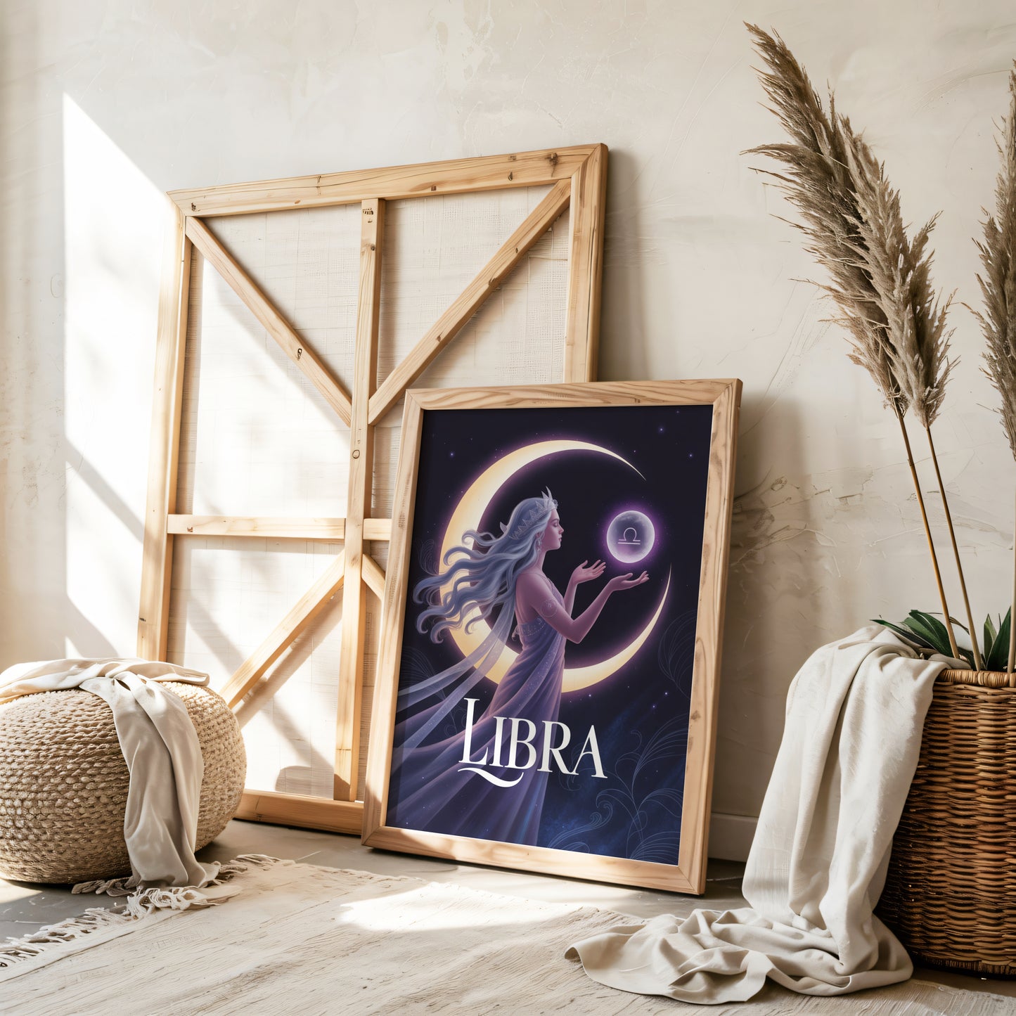 Libra Lunar Wall Art