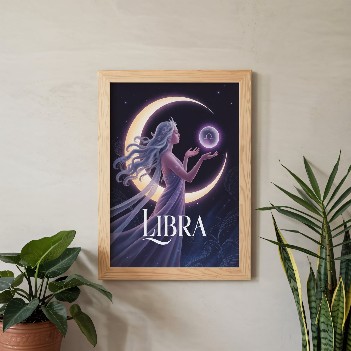 Libra Lunar Wall Art