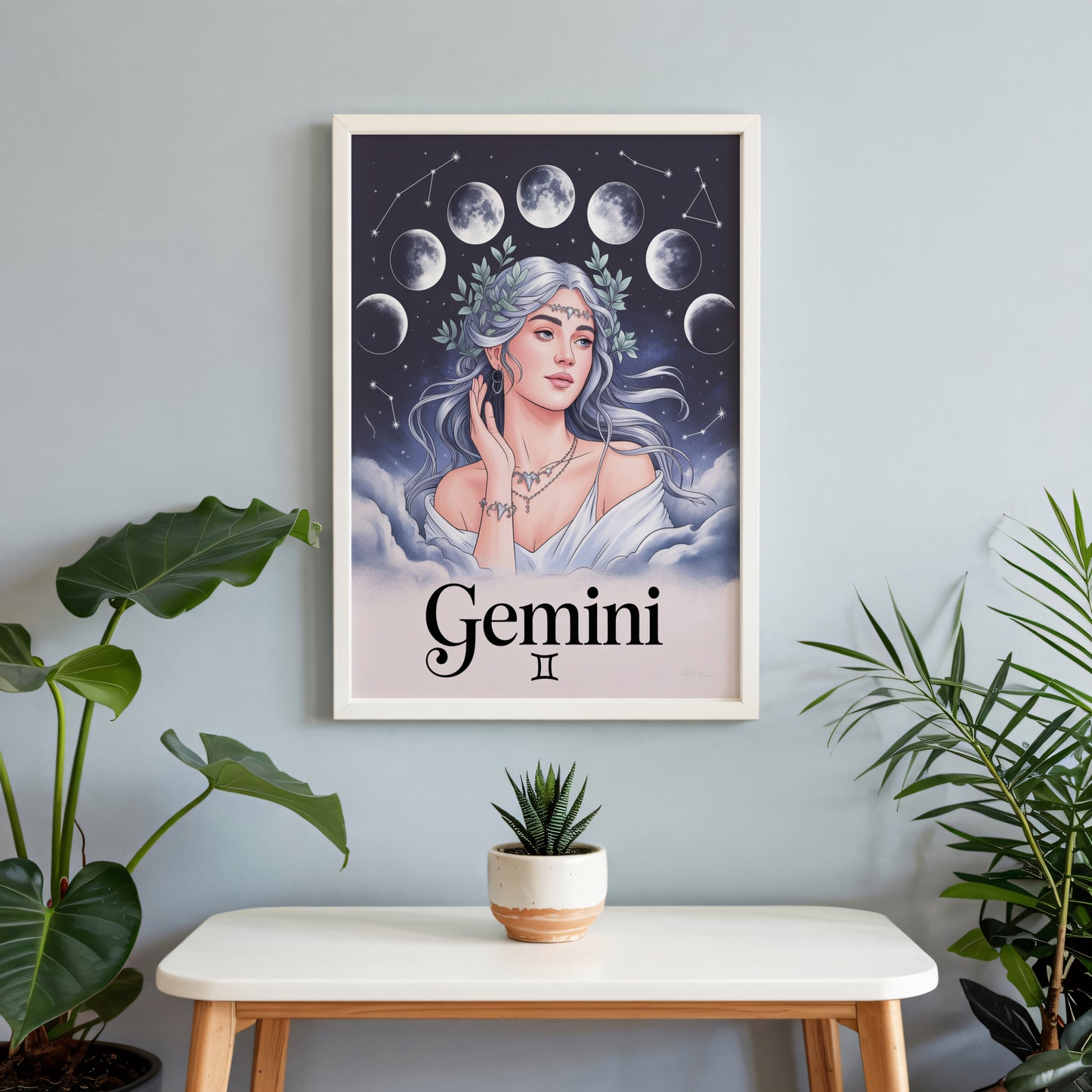 Gemini Clear Mystical Wall Art
