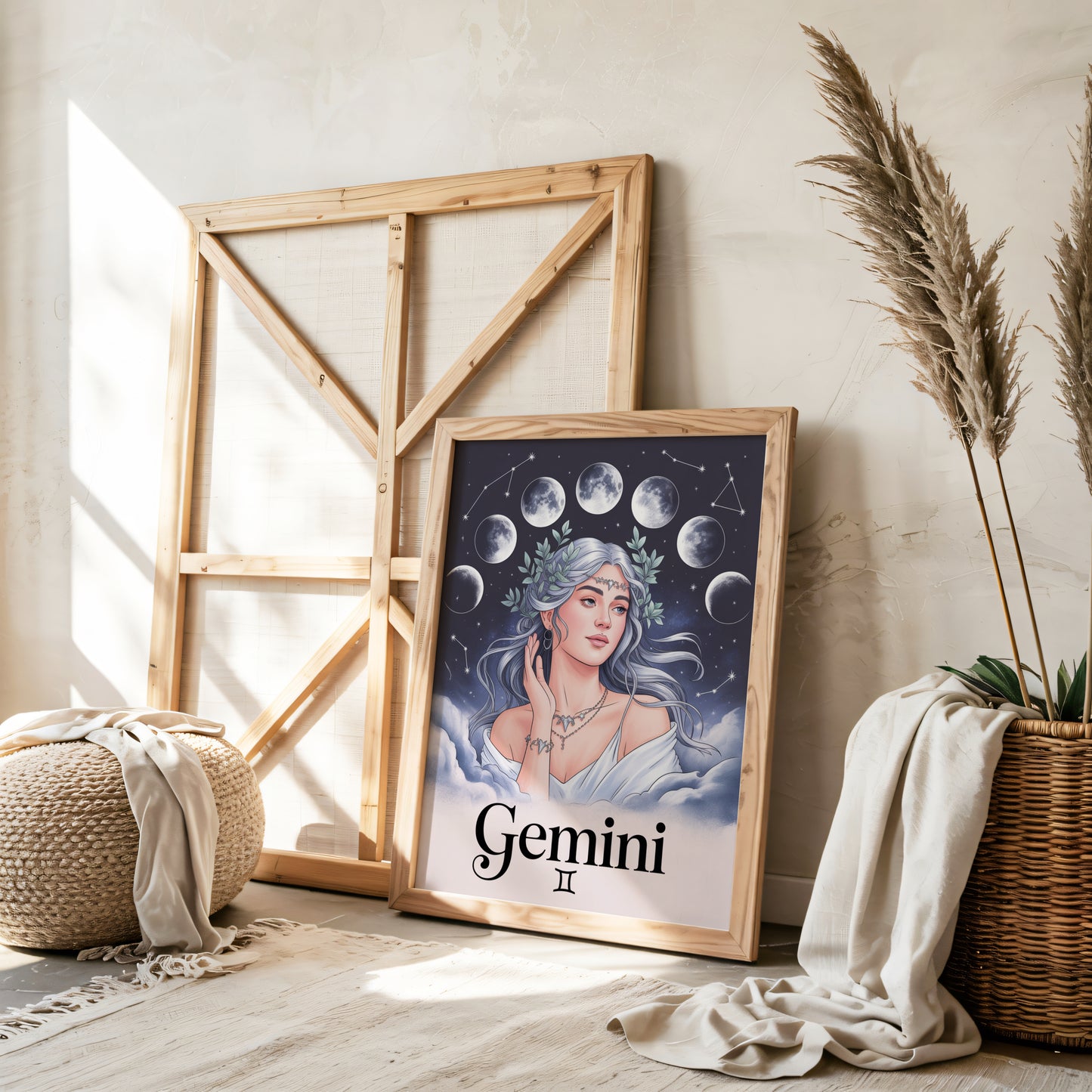 Gemini Clear Mystical Wall Art