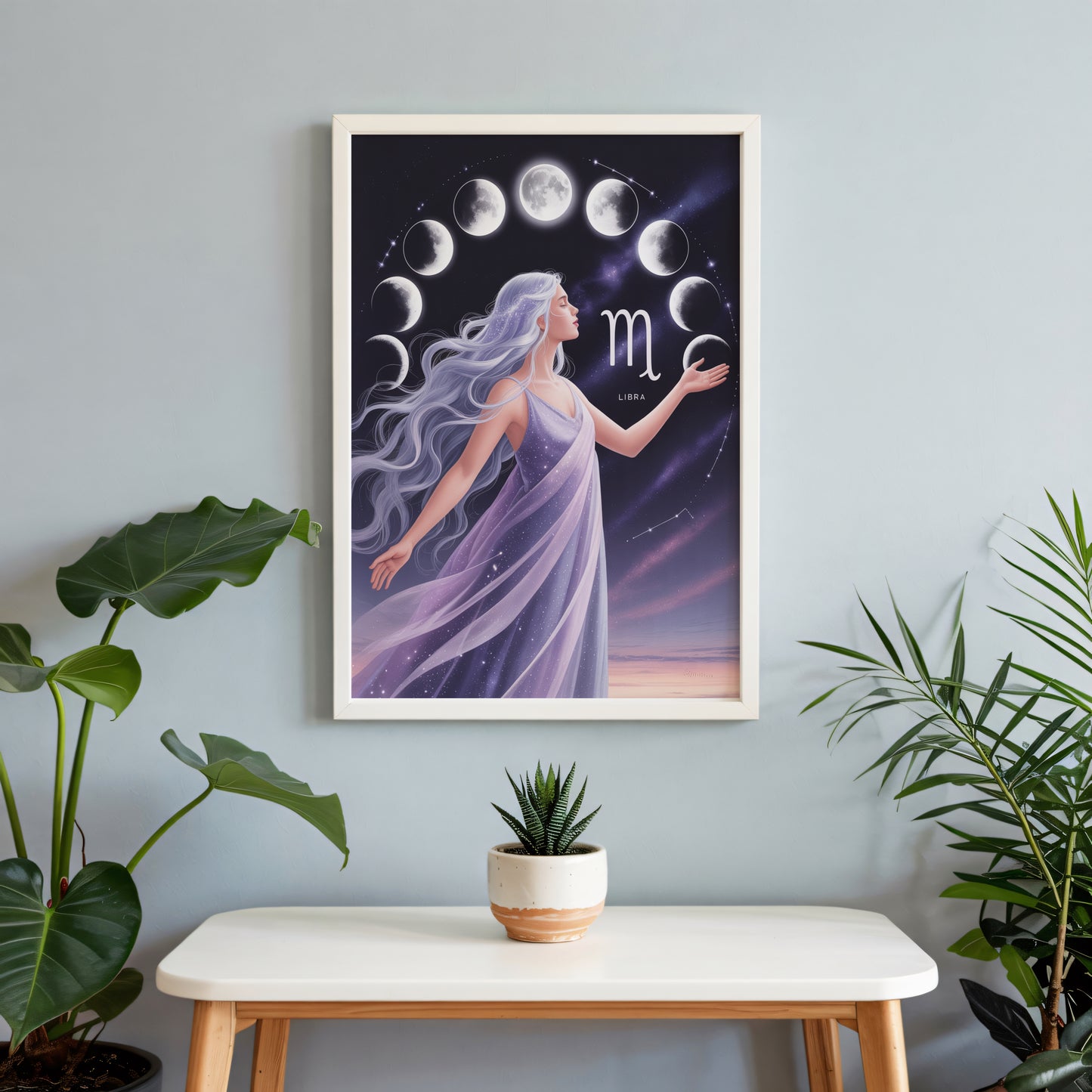 Libra Digital Wall Art