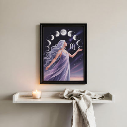 Libra Digital Wall Art
