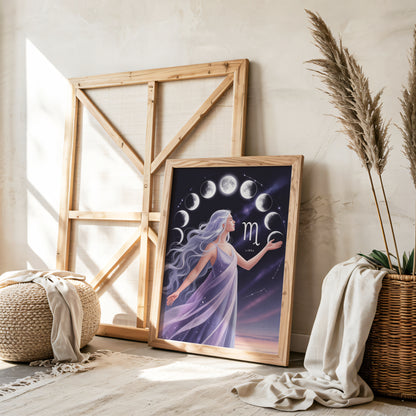 Libra Digital Wall Art