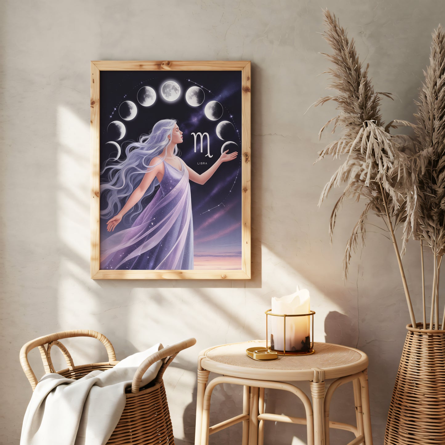 Libra Digital Wall Art