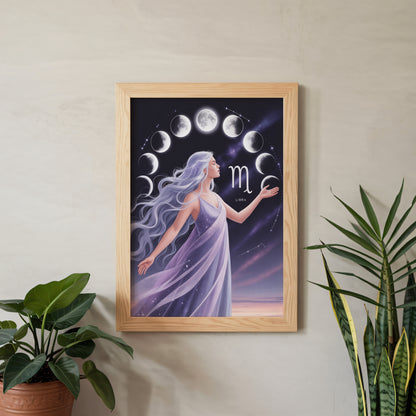 Libra Digital Wall Art