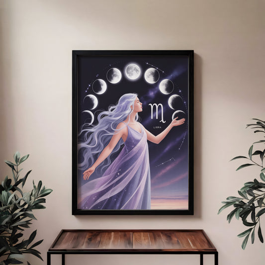 Libra Digital Wall Art
