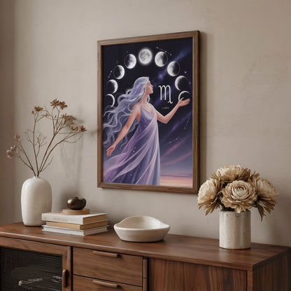 Libra Digital Wall Art
