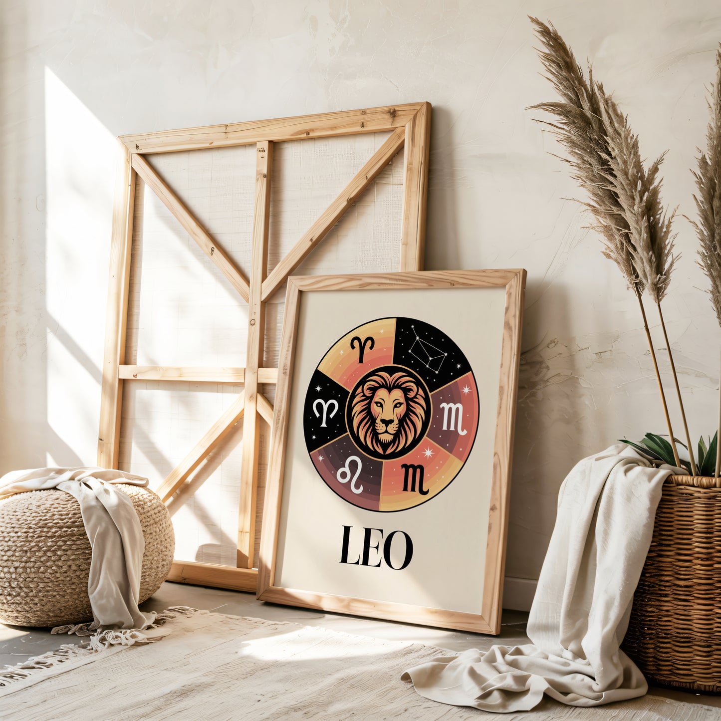 Leo Colour Wall Art