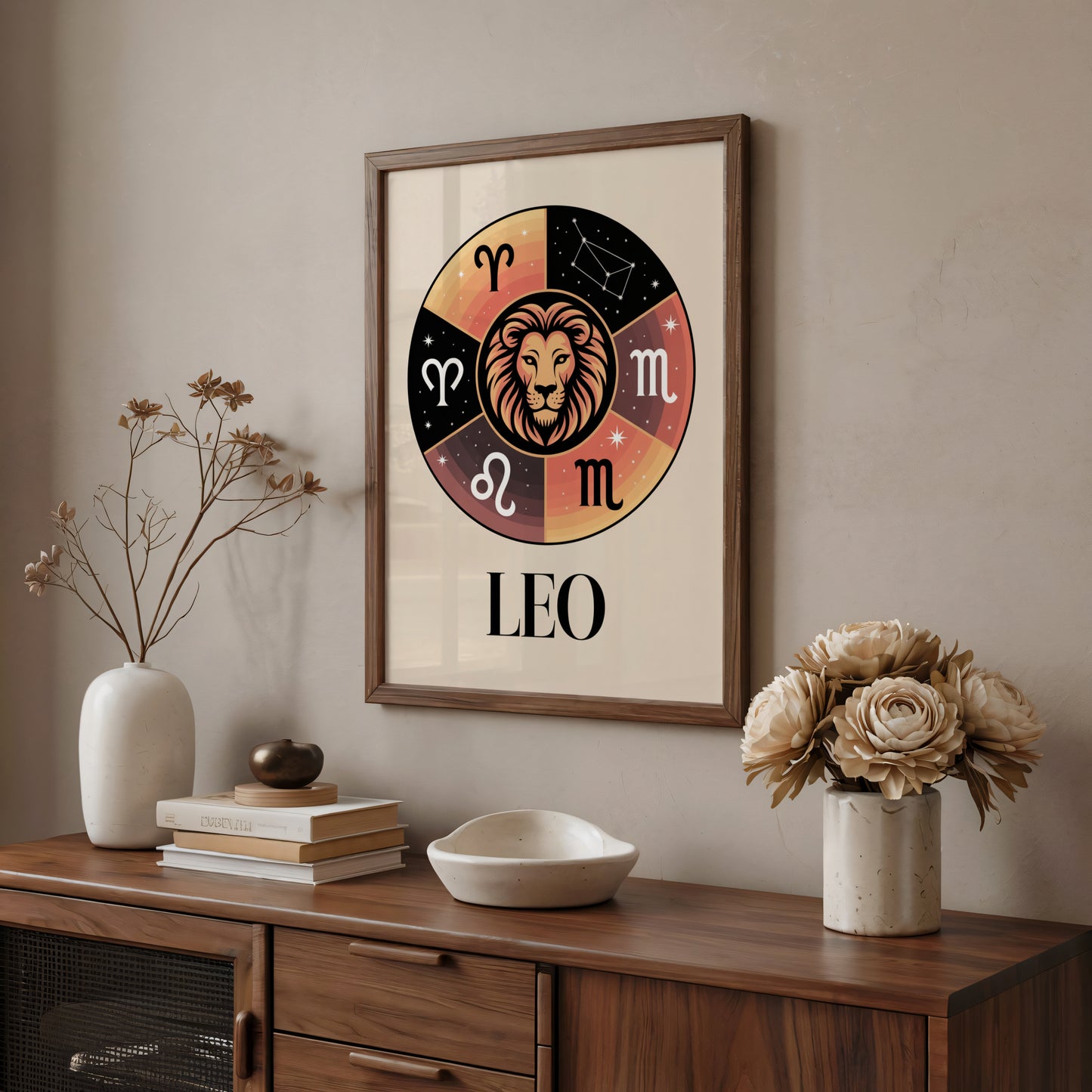 Leo Colour Wall Art