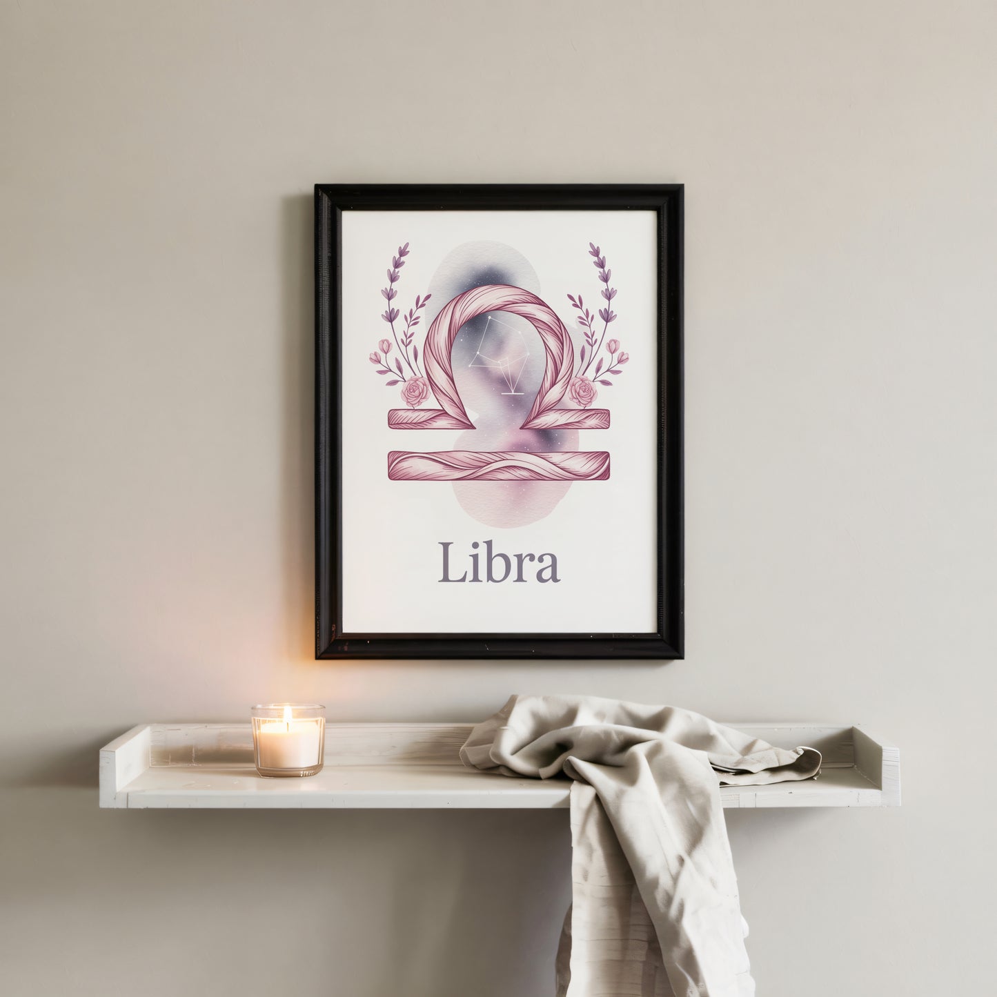 Libra Intricate Wall Art