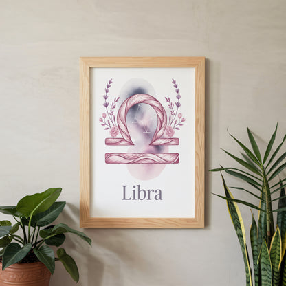 Libra Intricate Wall Art