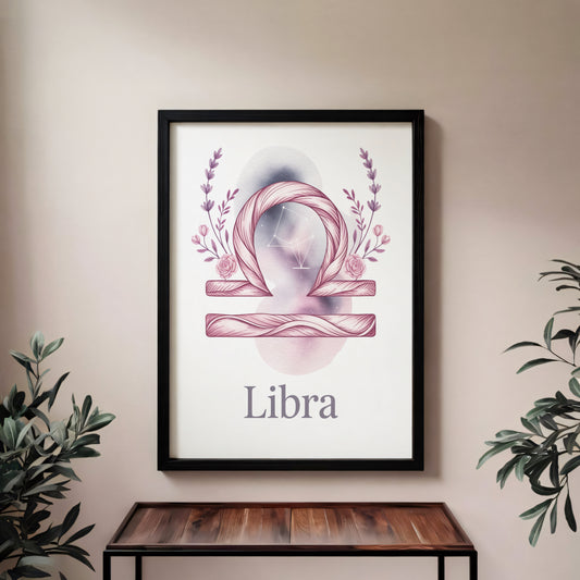 Libra Intricate Wall Art