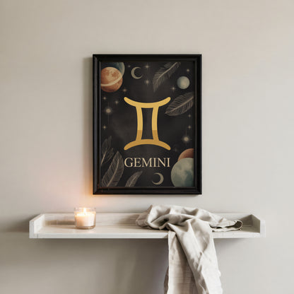 Gemini Bold Wall Art