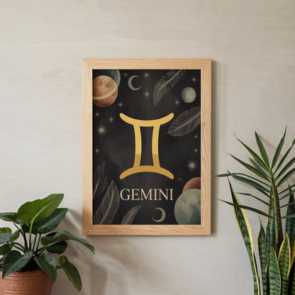 Gemini Bold Wall Art