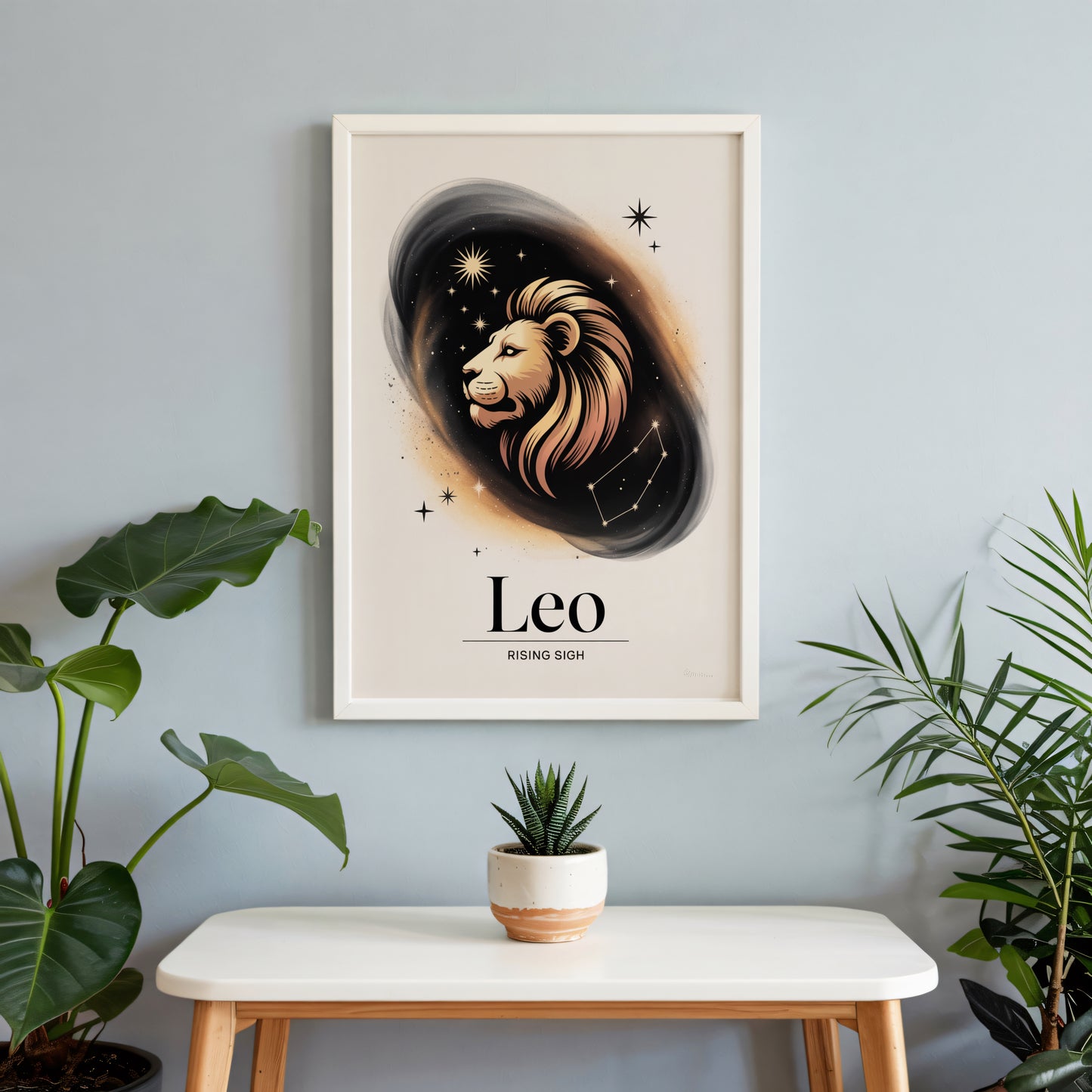 Leo Birth Wall Art
