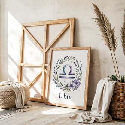 Libra Earth Wall Art