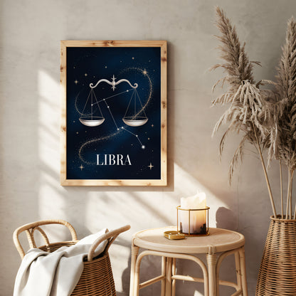 Libra Deep Wall Art