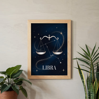 Libra Deep Wall Art
