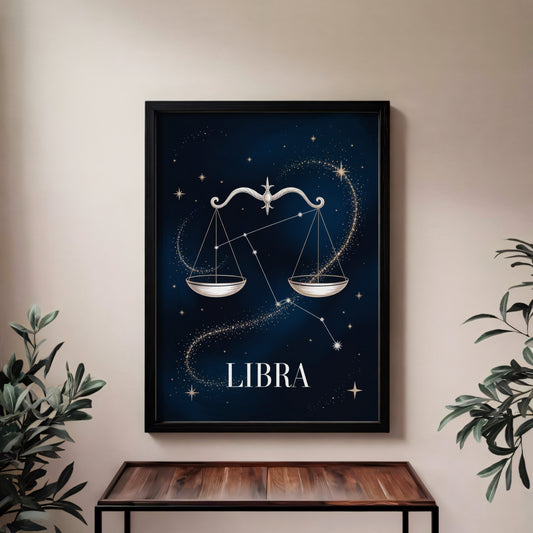 Libra Deep Wall Art