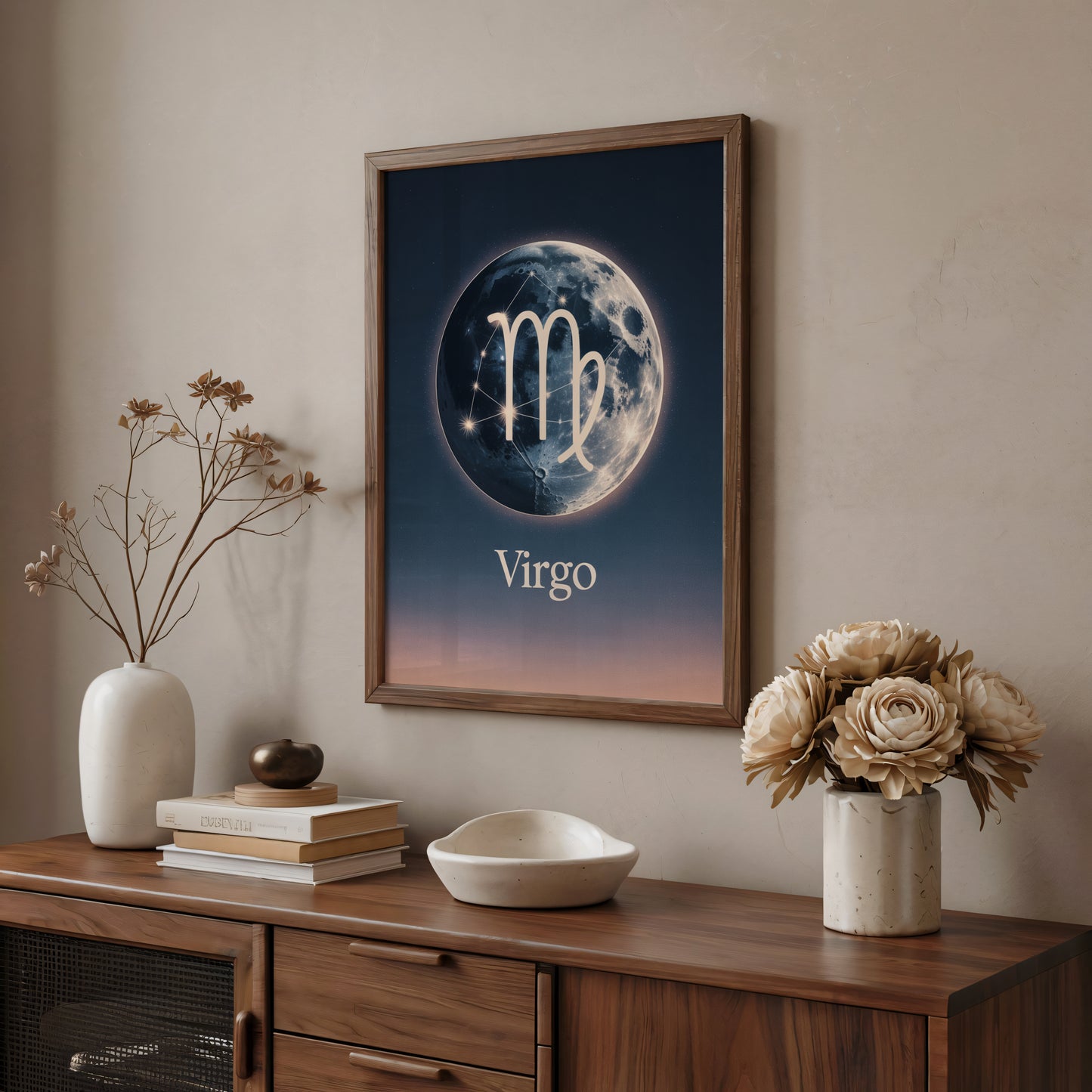 Virgo Celestial Wall Art
