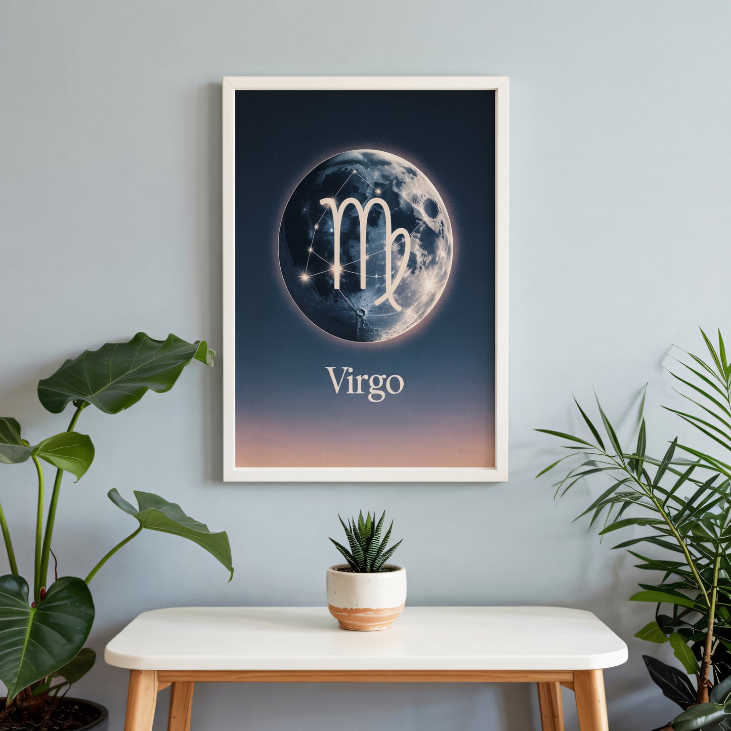 Virgo Celestial Wall Art