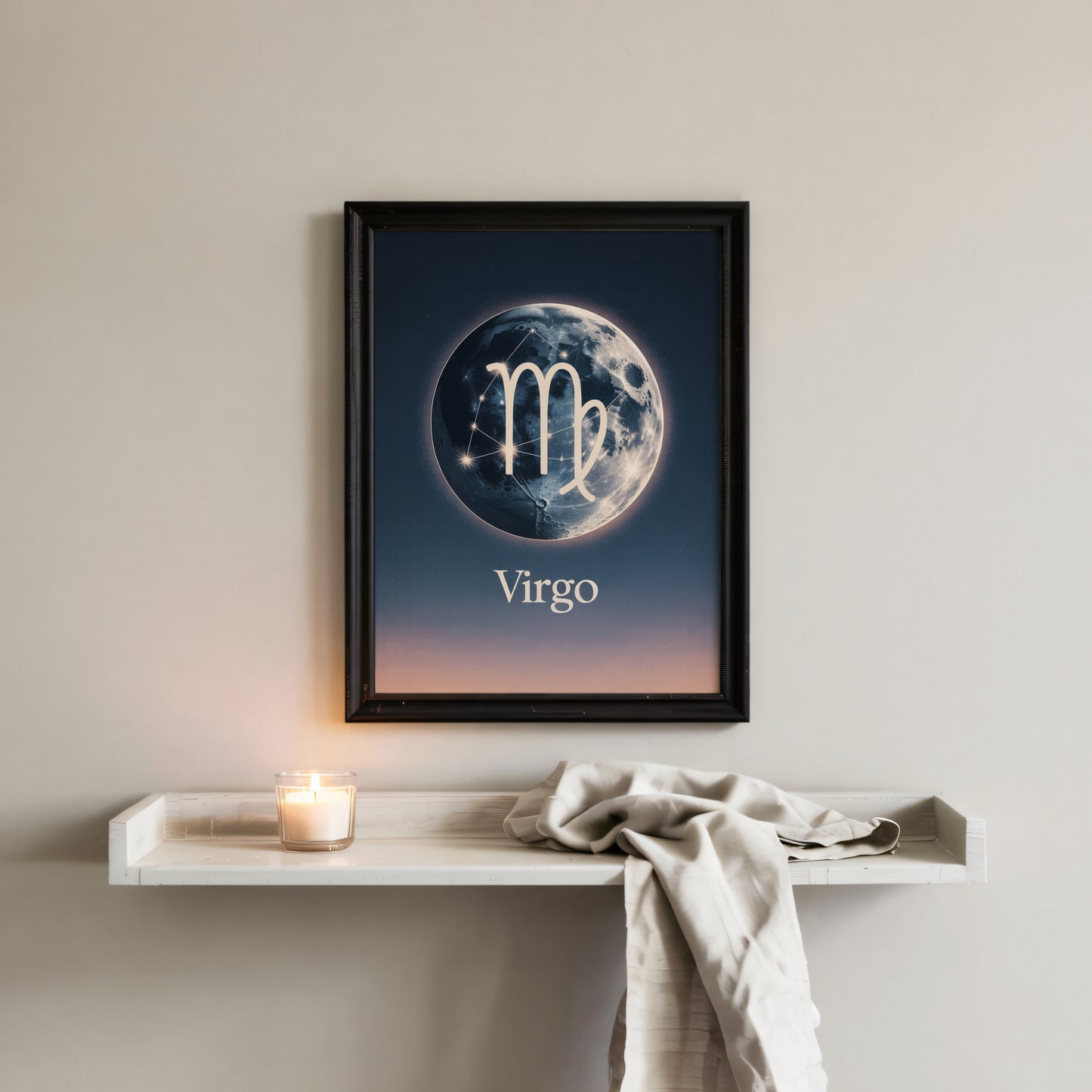 Virgo Celestial Wall Art