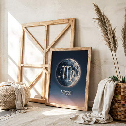 Virgo Celestial Wall Art