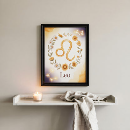 Leo Delicate Wall Art