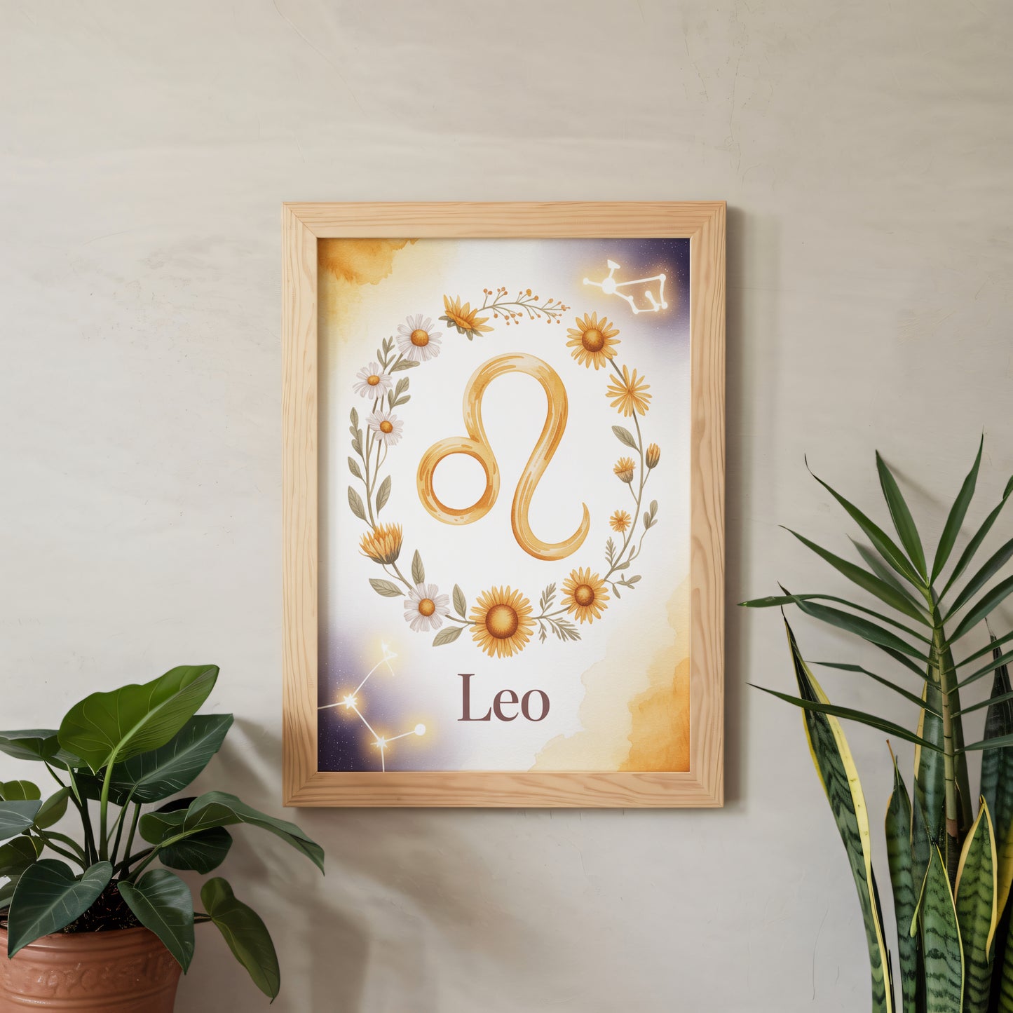 Leo Delicate Wall Art