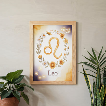 Leo Delicate Wall Art