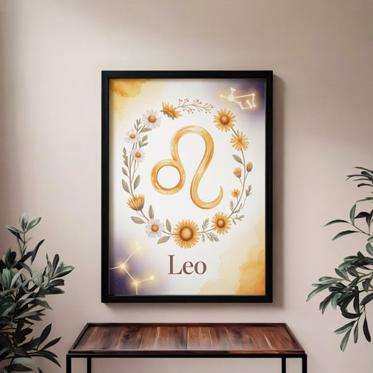 Leo Delicate Wall Art