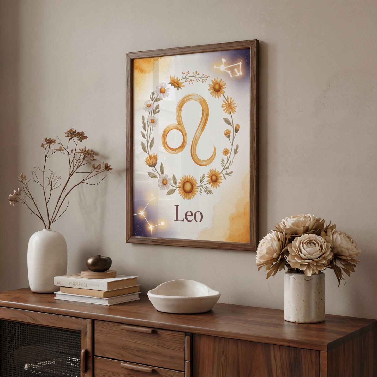 Leo Delicate Wall Art