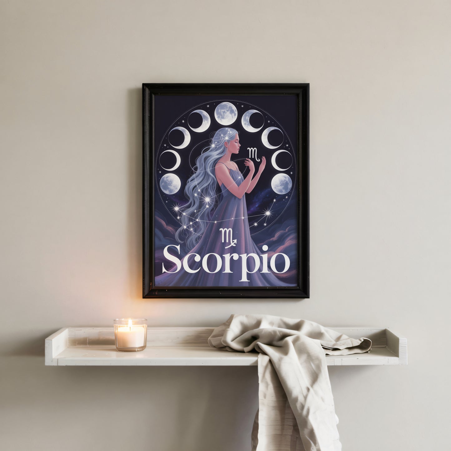 Scorpio Lunar Wall Art