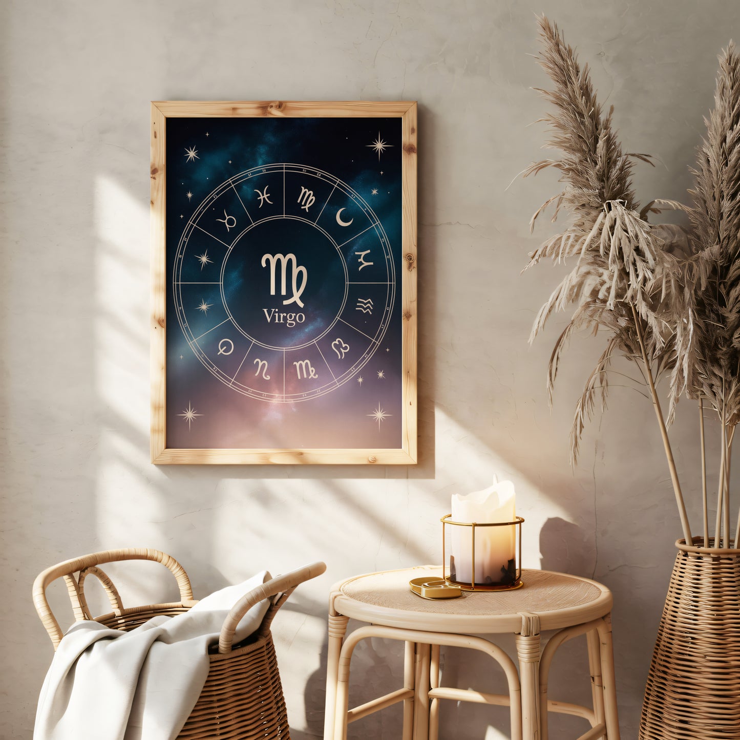 Virgo Elegant Wall Art