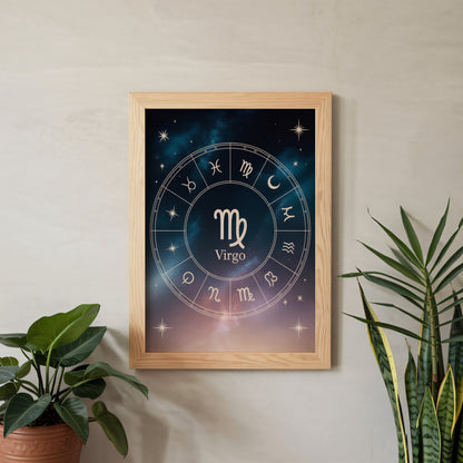 Virgo Elegant Wall Art