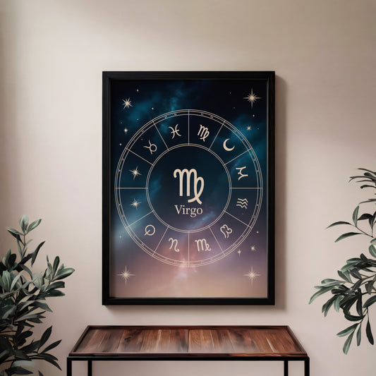 Virgo Elegant Wall Art