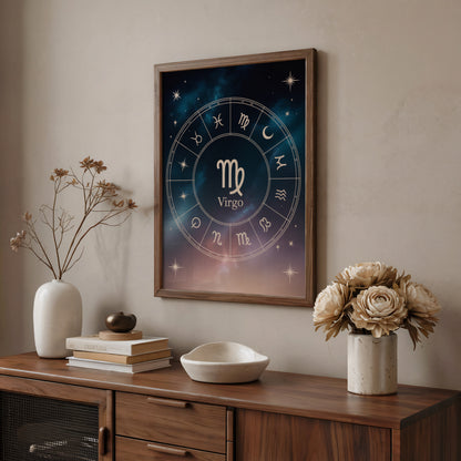 Virgo Elegant Wall Art