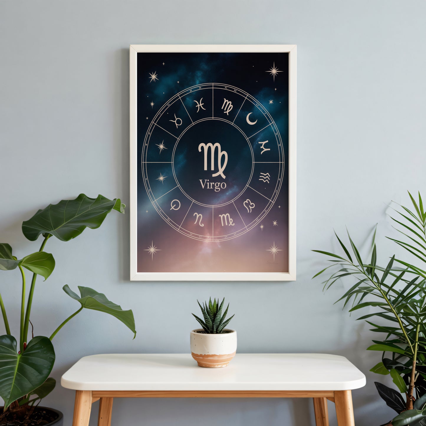 Virgo Elegant Wall Art