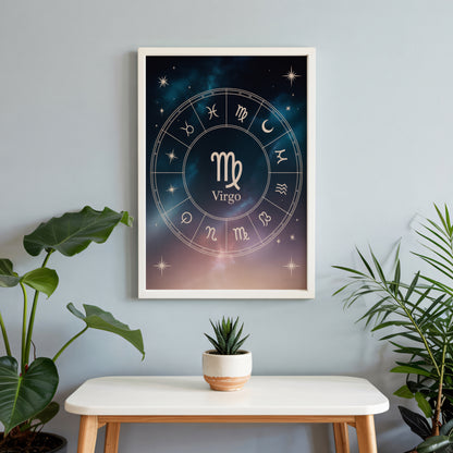 Virgo Elegant Wall Art