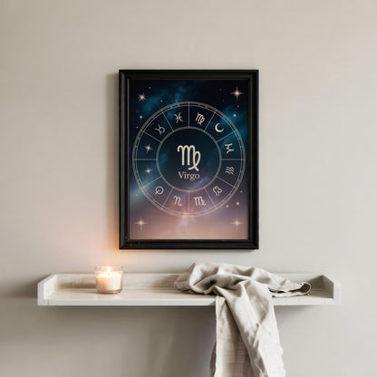 Virgo Elegant Wall Art