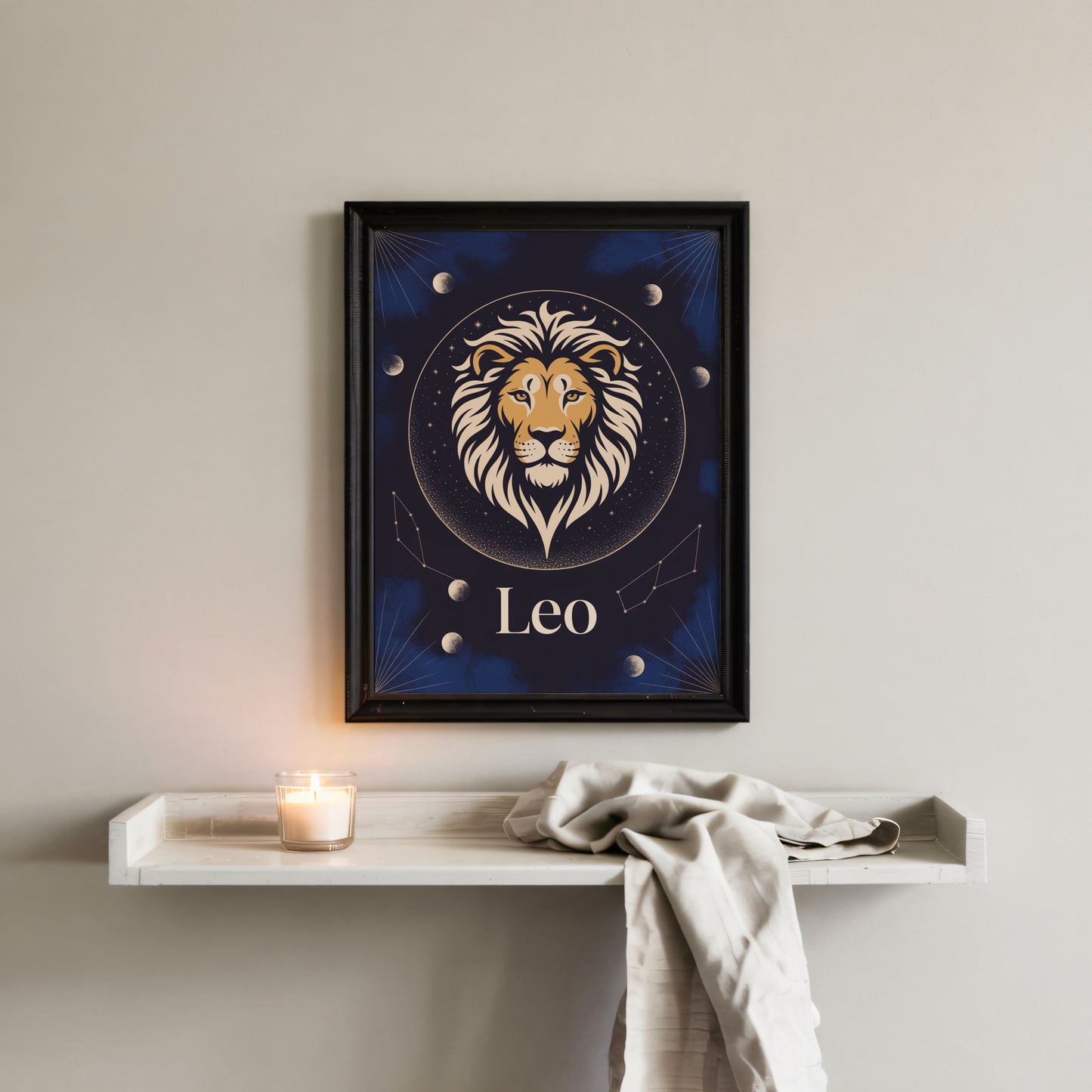 Leo Detailed Wall Art